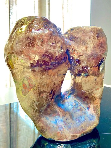 Vaso ceramica raku - , realizzato