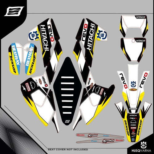 Adhesive graphics kit for