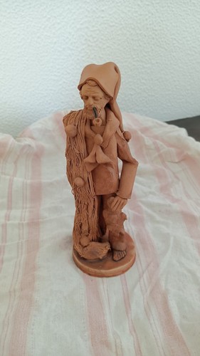 Statuetta terracotta siciliana