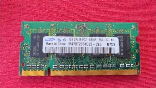 Modulo sodimm ddr2 - modulo, 1gb