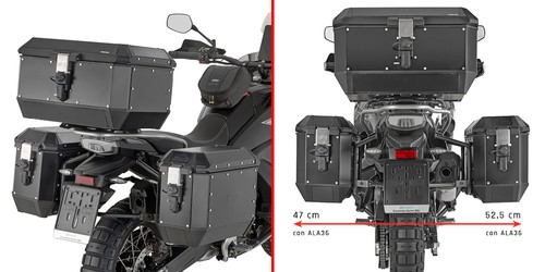 Givi plo9227mk telaio - givi, laterale