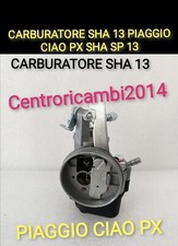 CARBURATORE SHA D. 13 PIAGGIO CIAO PX SHA SP FORO D. 13 CARBURATORE SHA NUOVO