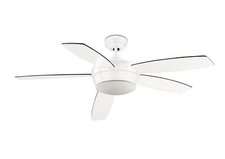 Ventilatore Soffitto Lampada Samal Bianco Ventola 132 CM Raffreddamento Remoto