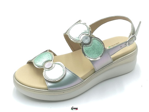 Sandali donna zeppa cinzia - sandali,