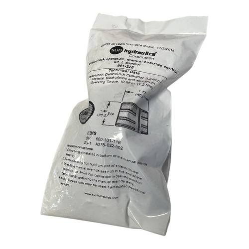 Sun hydraulics 991226 comando - 991226,