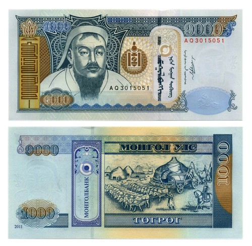 Mongolia 1000 tugrik - mongolia ,