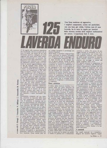 Advertising test moto laverda - test,