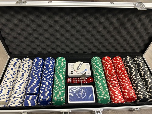 Lot malette 500 - , jetons