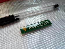 Targa emblema modellista verde