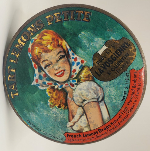 Contenitore latta vintage - , tart