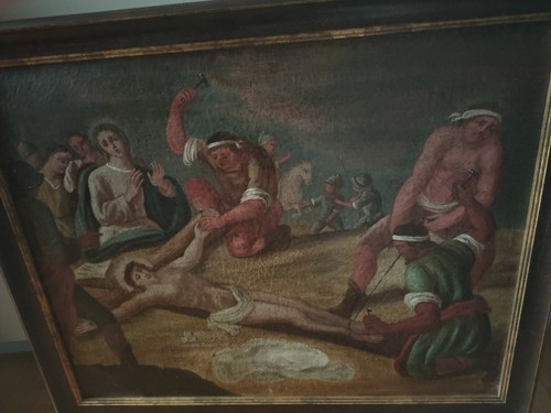 Quadro dipinto antico - dipinto,
