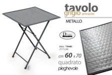 TAVOLO METALLO GIARDINO