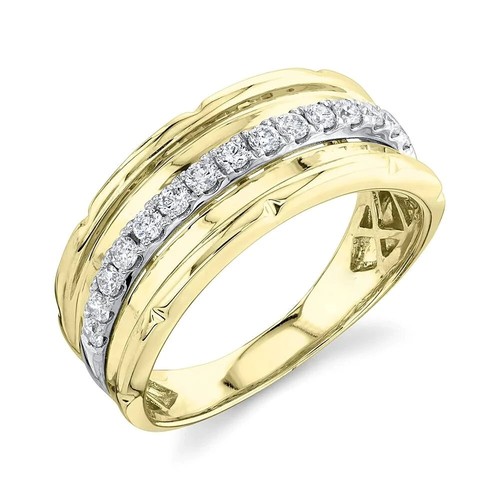 Anello diamante uomo in - in,