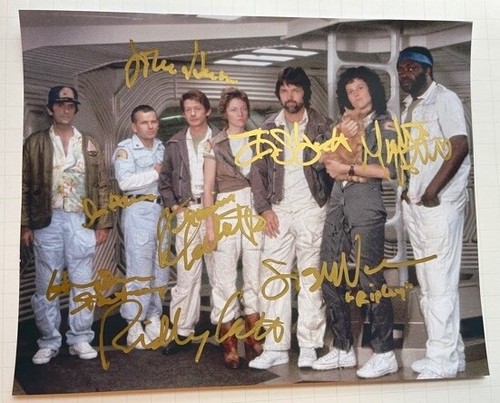 Alien photo signed the - photo, cast