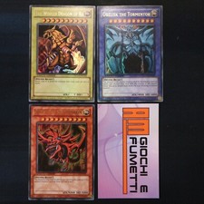 LOTTO DIVINITA EGIZIE PROMO in inglese YUGIOH rara ULTRA yu-gi-oh! DA COLLEZIONE