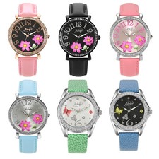 Didofa' Collezione Luxury Lake e Butterfly Orologi da donna in pelle