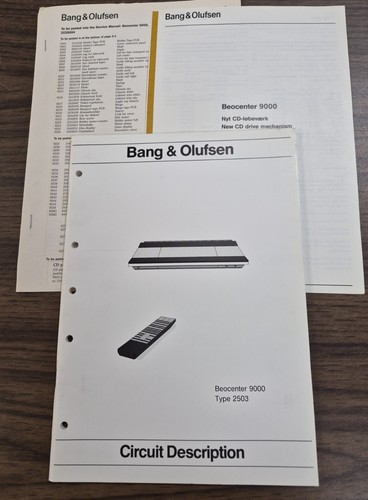 Bang olufsen beocenter 9000 - bang, &