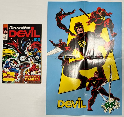Devil 100 con poster corno - devil,