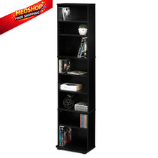 Furinno JAYA DVD Shelf, 8-Tier