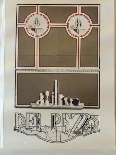 Lucio del pezzo nello - pezzo,, stile