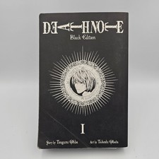 Death Note Black Edition Volume 1 & 2 Book Manga Anime Graphic Novel Comic Book