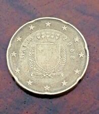 20 CENTESIMI DI EURO MALTA 2008 - EMBLEMA DI MALTA - UNIFICATO 5.08 - CC -