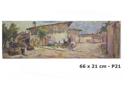 66x21 quadro olio su - ad,