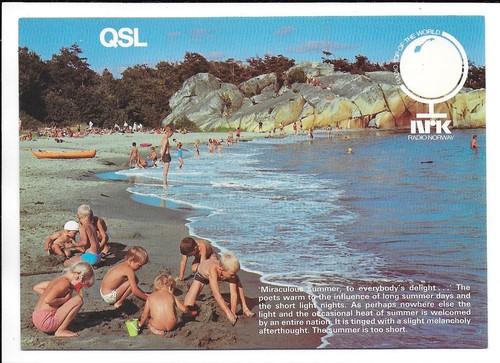 Qsl radio norvegia norge oslo - qsl,