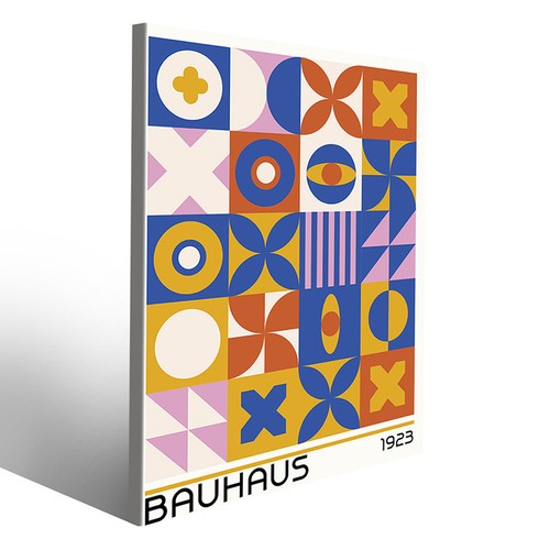 Tela artistica moderna bauhaus - artistica,