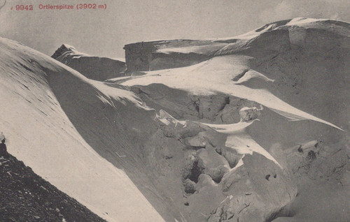 Cartolina cima dell ortler - ,