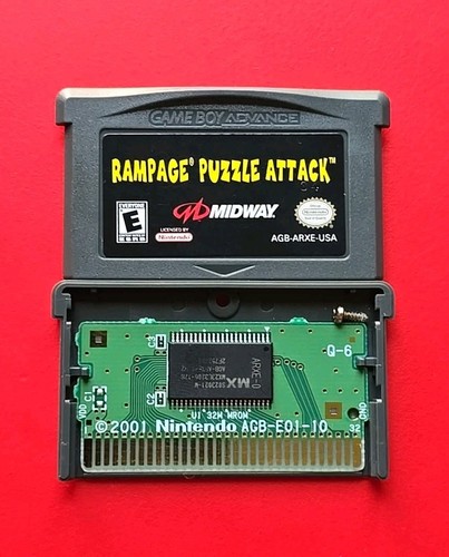 Rampage puzzle attack - attack, nintendo