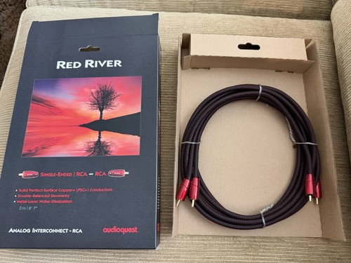 Audioquest red river rca - red,