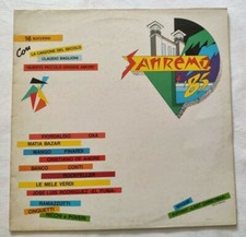 SANREMO '85 LP VARIOUS 33 GIRI