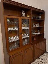 Mobile modulabile con vetrina per sala da pranzo/cucina usato in buone condizion