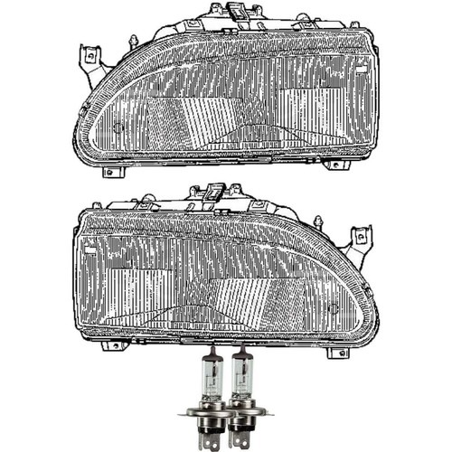 Kit fari anteriori per renault - kit,