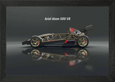 Poster Ariel Atom 500 V8 con