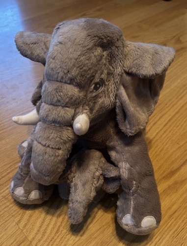 Ikea gray plush momma elephant - ikea,