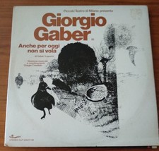GIORGIO GABER Anche Per Oggi