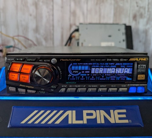 Alpine dva 7899j head unit - dva-7899j, cd