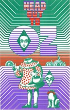 HEAD OUT TO WIZARD OF OZ POSTER PUSH PIN GRAFICA MILTON GLAZER BAUM 1° 1967