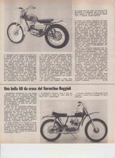 advertising Pubblicità MOTO REGGIOLI CROSS 60 1969  MOTOITALIANE MOTOCROSS EPOCA