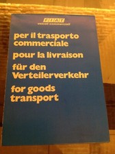 DEPLIANT VINTAGE FIAT VEICOLI COMMERCIALI FIAT 850 238 241 242 