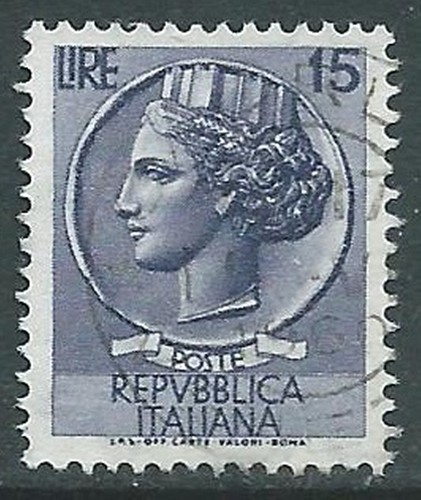 1955 italia usato turrita - 1955-60,