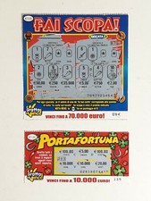 2 Gratta e Vinci - Fai Scopa! - Portafortuna - anni 2000