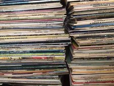 100 x VINYL LP & 12" RECORDS