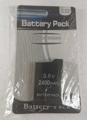 Batteria 2400 mah per psp - batteria,