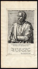 Stampa antica-RITRATTO-LAMBERT