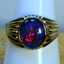 14k Placcato Oro Bianco 7.25Ct