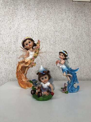 Tris statuette fatine - , da
