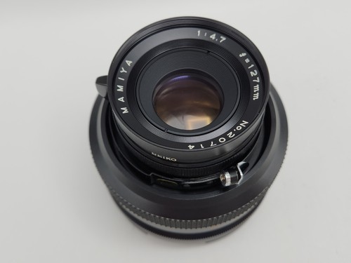 Mamiya 127 7 - 127, obiettivo